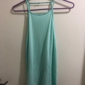 Turquoise Aqua Backless Tobi Tank